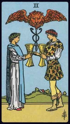Minor Arcana 23 — Two of Cups