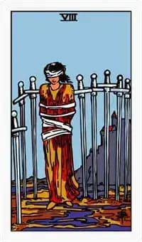 Carta tarot Otto di Spade