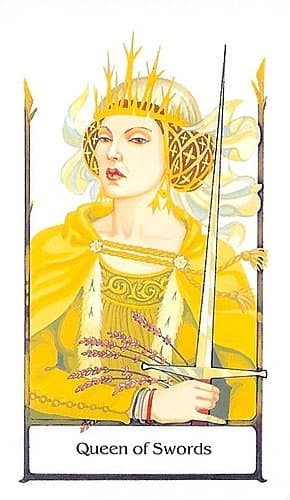 Queen of Swords tarot card