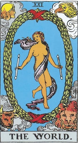Major Arcana 21 — The World Meaning &amp; Deep Interpretation | Tarot ...