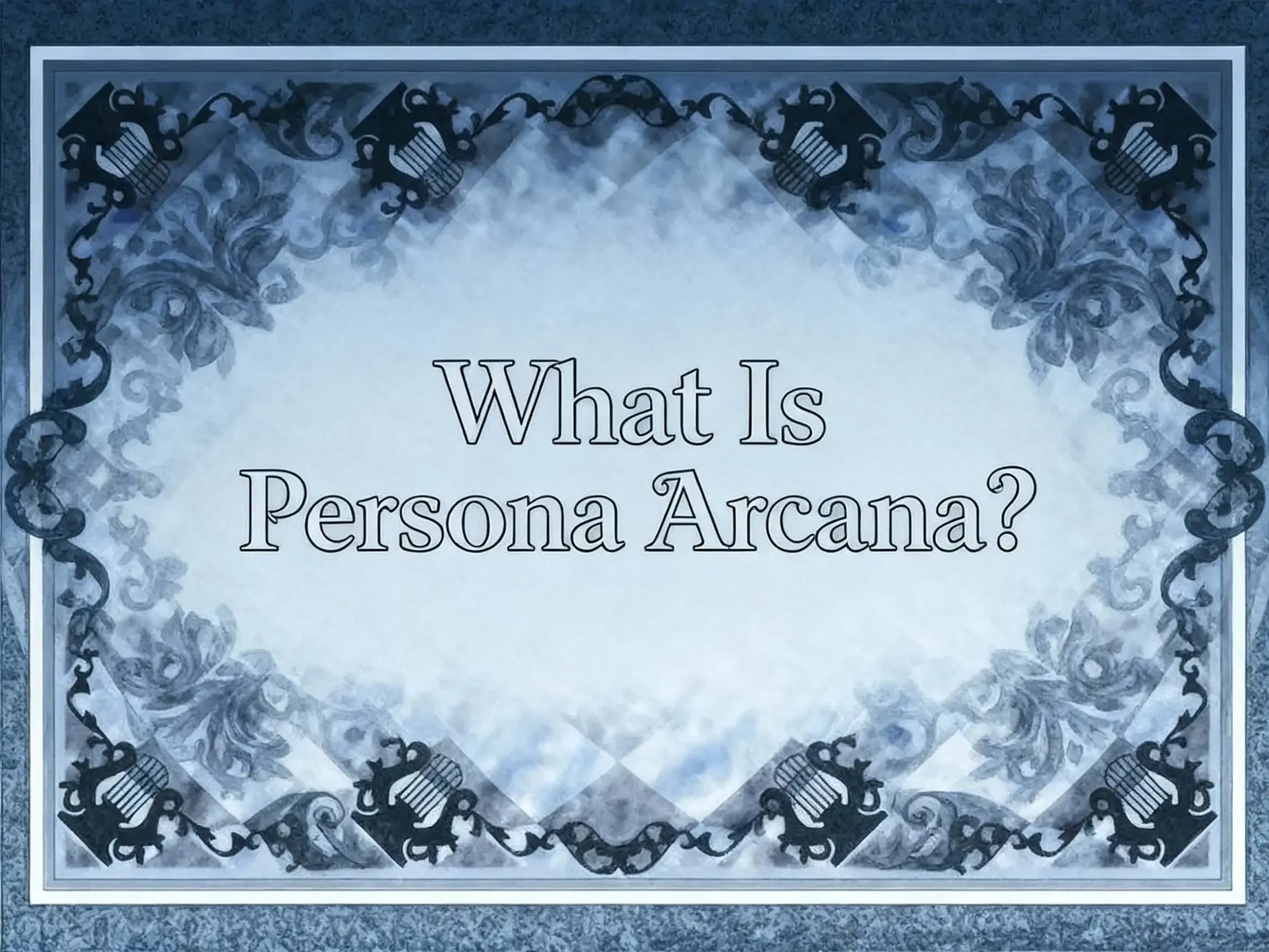 Persona Arcana — Tarot Archetype and Hidden Self